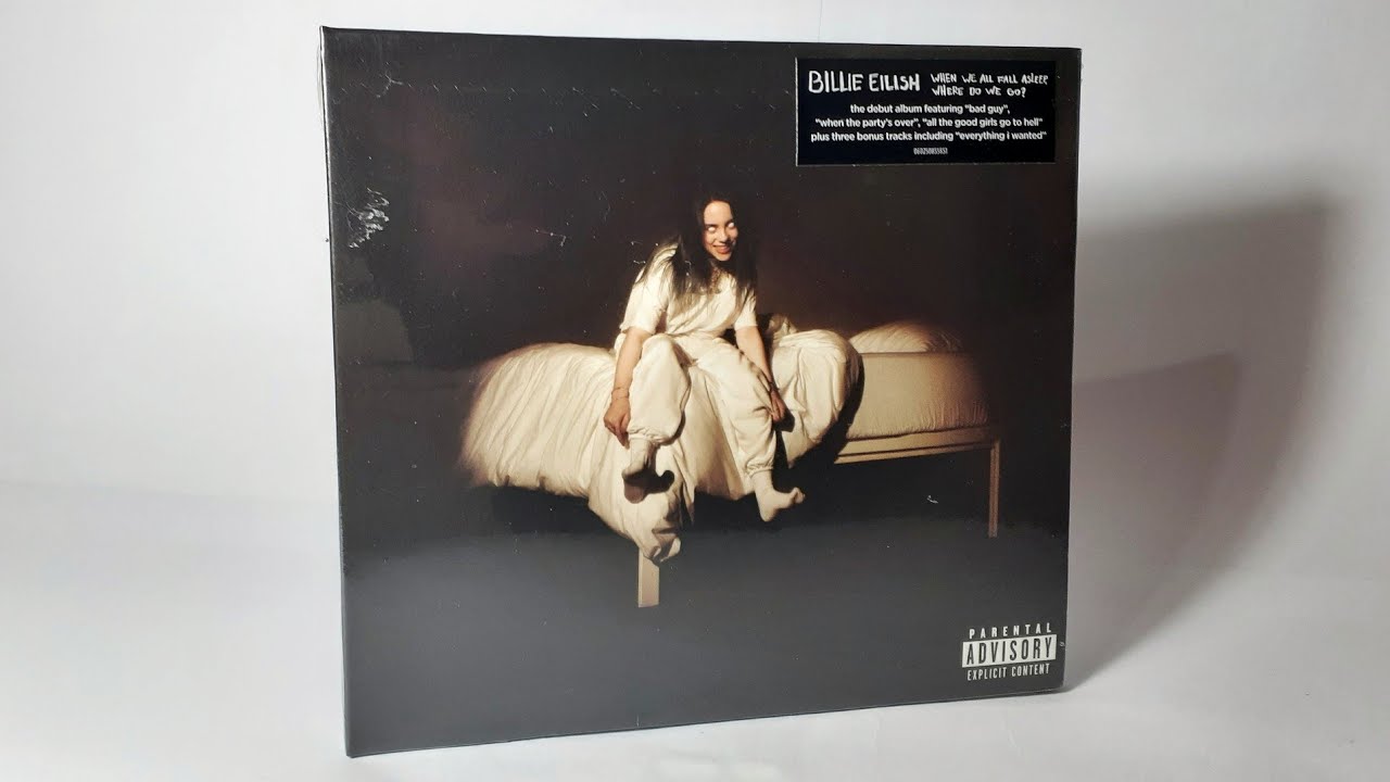 WHEN WE ALL FALL ASLEEP, WHERE DO WE GO? (3 Bonus Traks) - BILLIE EILISH - CD Unboxing