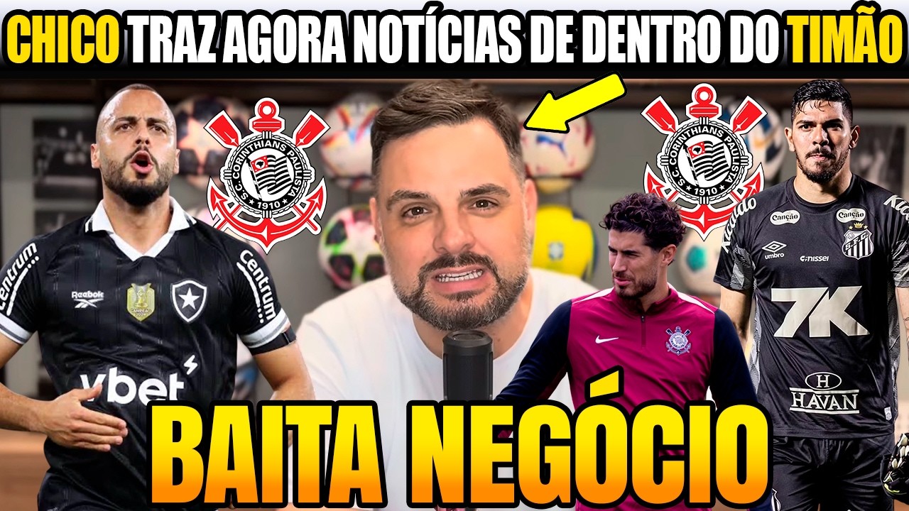 🚨QUARTA AGITADA! REFORÇOS DE PESO CHEGANDO NO CORINTHIANS? INFORMAÇÃO QUENTINHA VAZOU NOS BASTIDORES