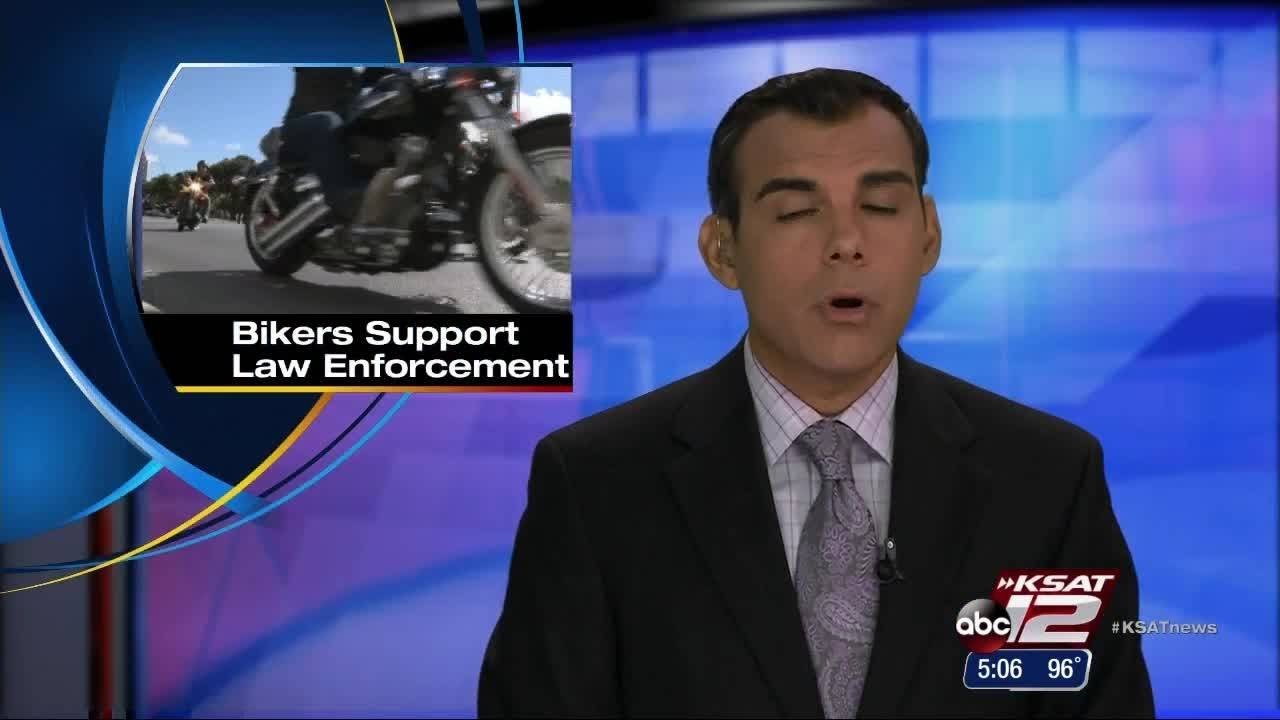Video: Law enforcement motorcycle clubs provide support for 100 Club