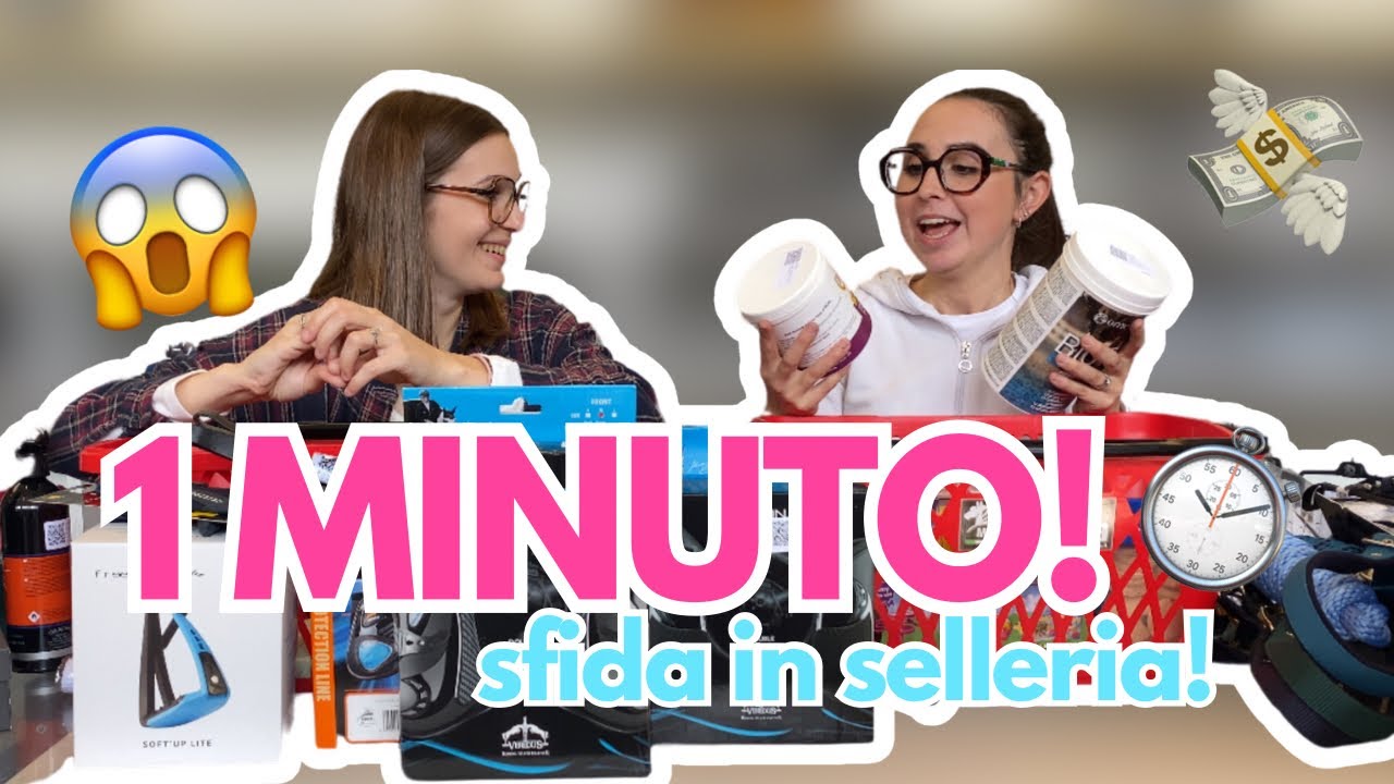 CHALLENGE 1 MINUTO IN SELLERIA! 😱😱 Compriamo tutto il possibile!!🛍️ w/My Selleria