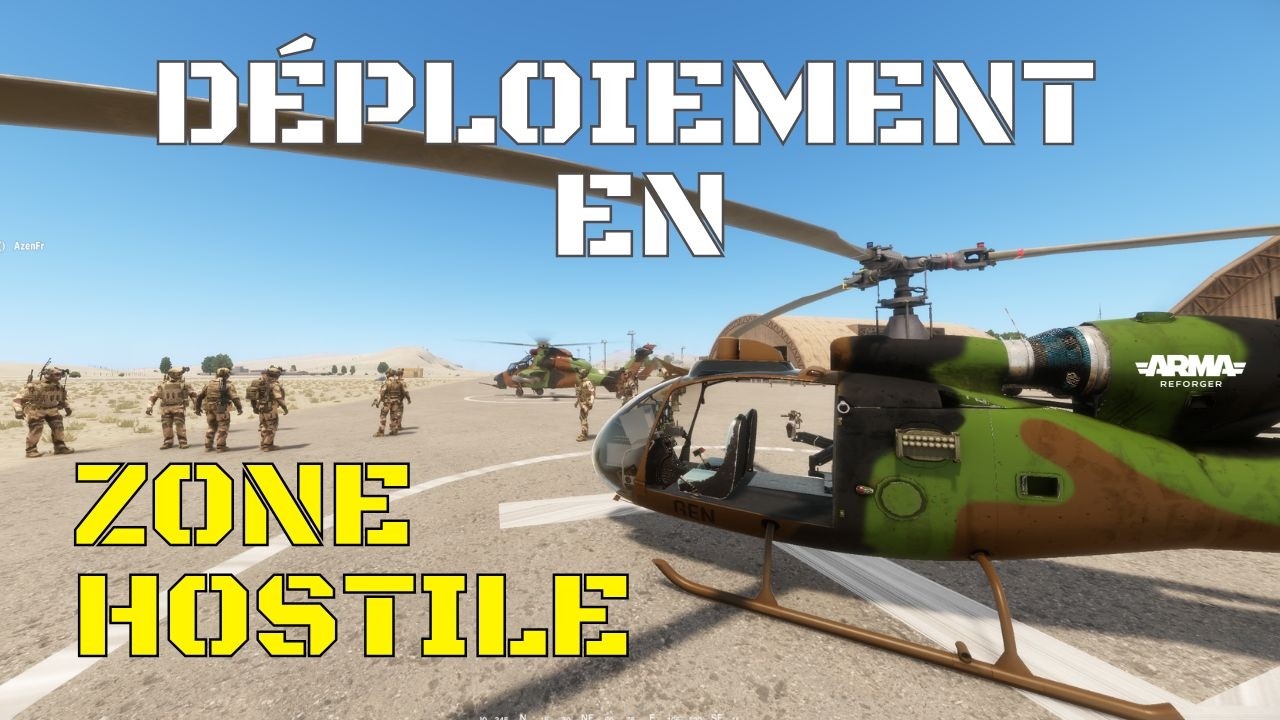 Gazelle TE en rase-motte 🔥 Sniper embarqué et extraction sous le feu au Takistan | ARMA Reforger
