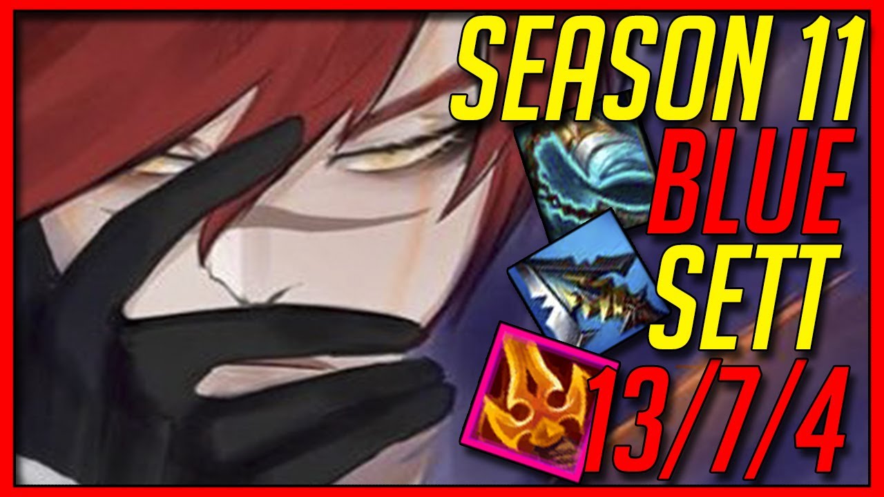SEASON 11 SETT IS SO BROKEN WITH NEW MYTHIC STRIDEBREAKER AND SERYLDAS GRUDGE - League of Legends