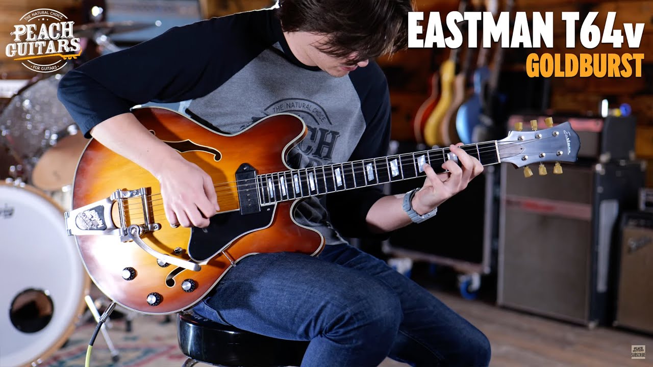 No Talking...Just Tones | Eastman T64v Goldburst