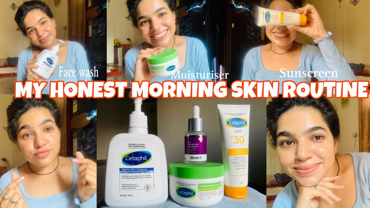 My Honest Morning Skincare Routine #skincare #skin