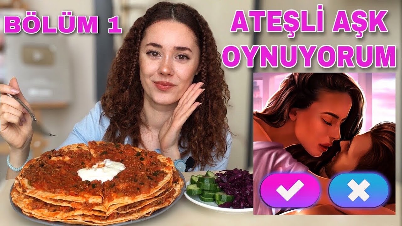 KAYSERİ YAĞLAMASI | ATEŞLİ AŞK HİKAYESİ OYNUYORUM EPISODE 1 | MUKBANG