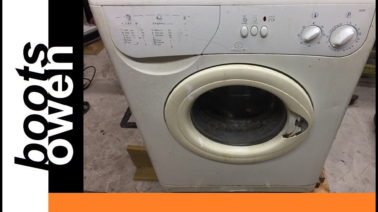 Indesit W133 washing machine tour