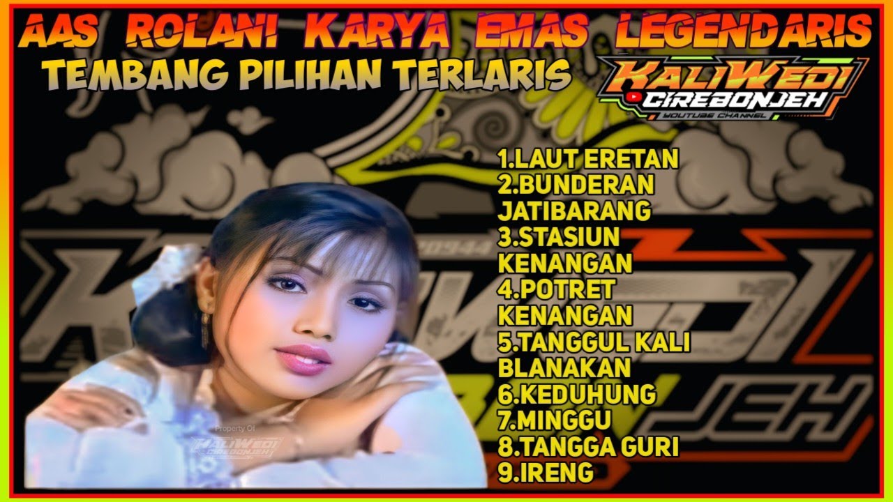 AAS ROLANI YANG MELEGENDA TARLING PANTURA TERSUKSES & POPULER TEMBANG KENANGAN POTRET KENANGAN