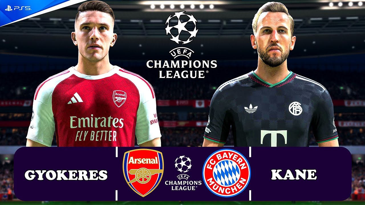 FC 26 - Arsenal vs. Bayern | UEFA Champions League 25/26 Match | PS5™ PRO [4K60] Gyokeres Harry Kane