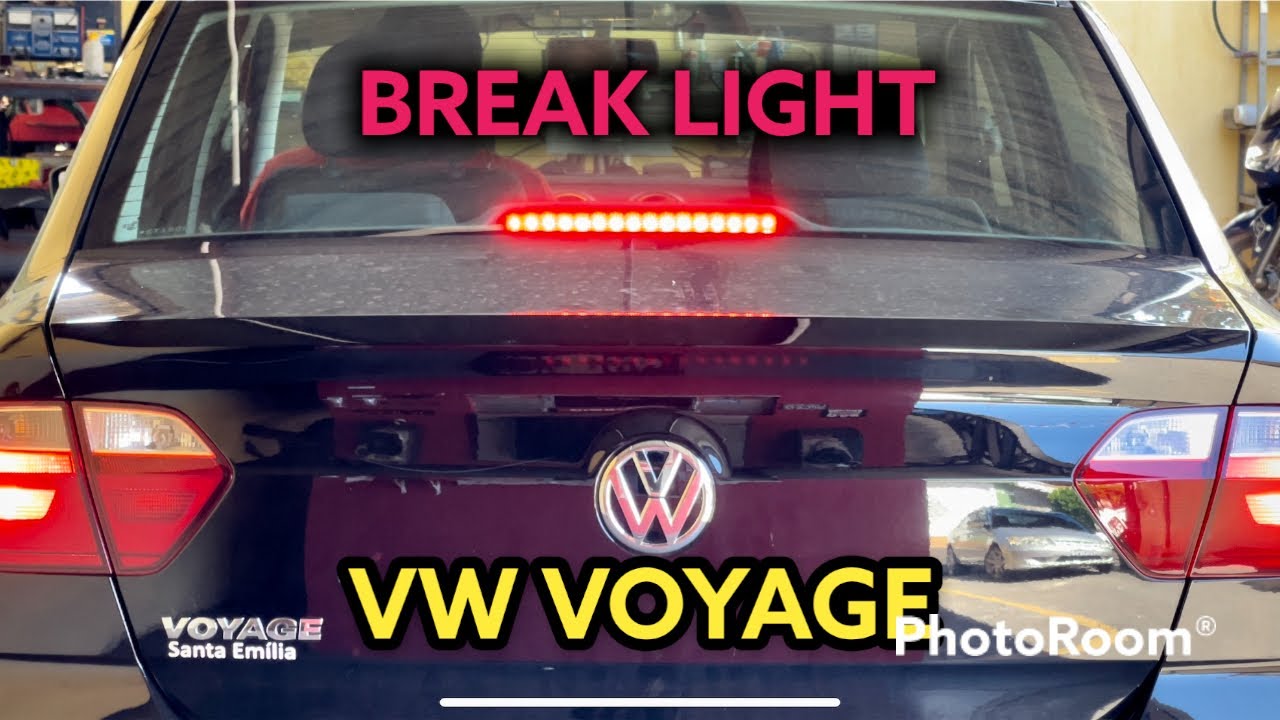VOLKSWAGEN VOYAGE - COMO TROCAR O BREAK LIGHT