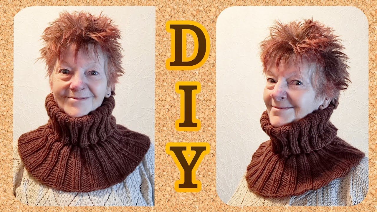 Rollkragen - Loop stricken • DIY  * Julebuergerfee