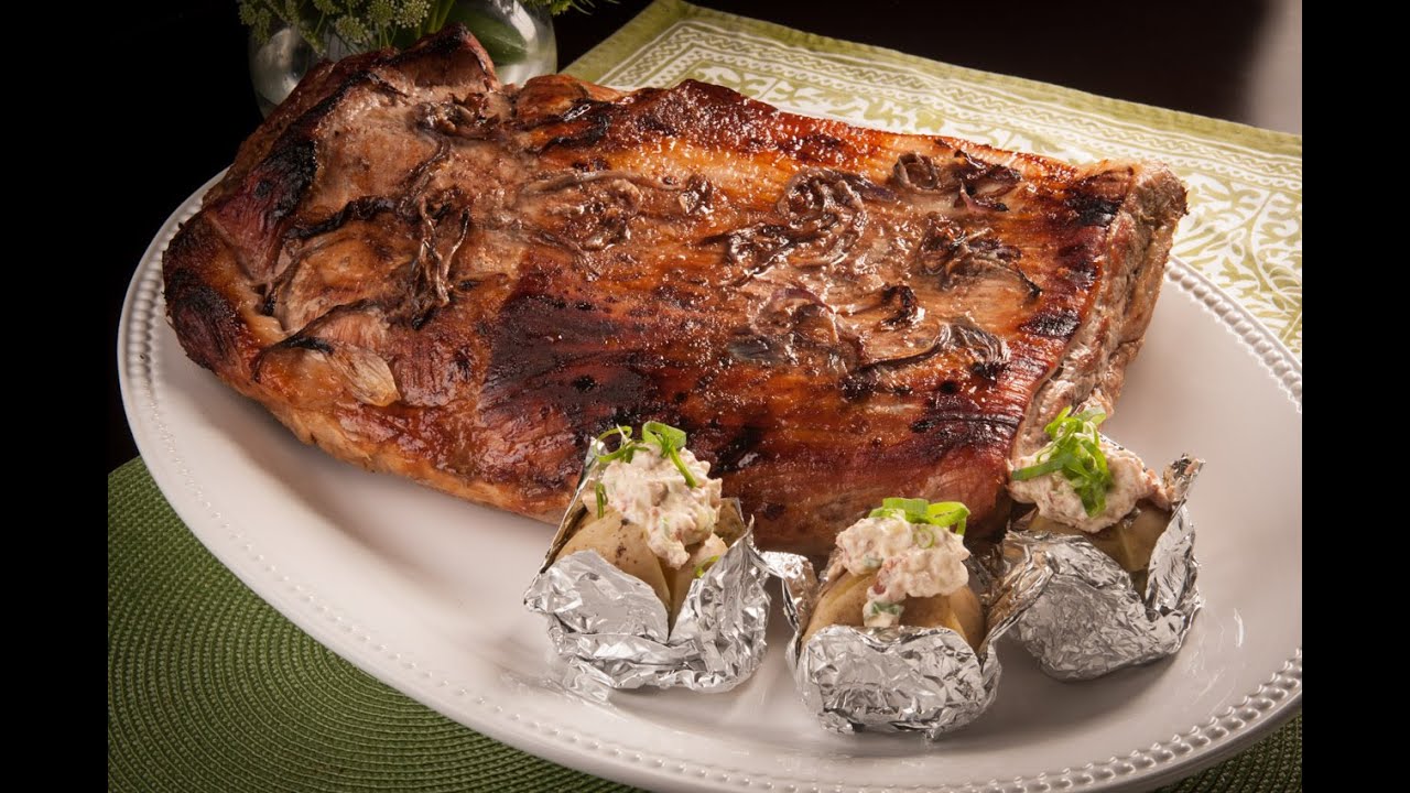 Costilla de cerdo en salsa de cerveza y miel
