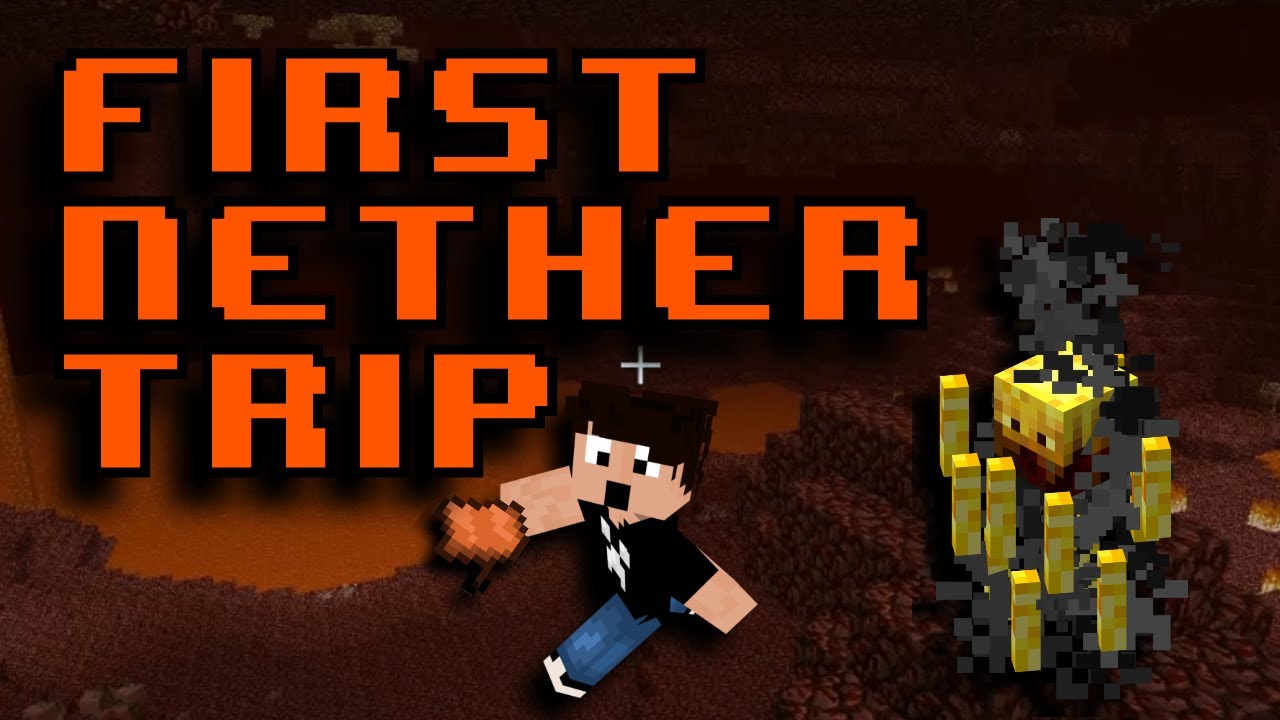 First Nether Trip! -  EP7 DrewForShow Plays CudCraft SMP