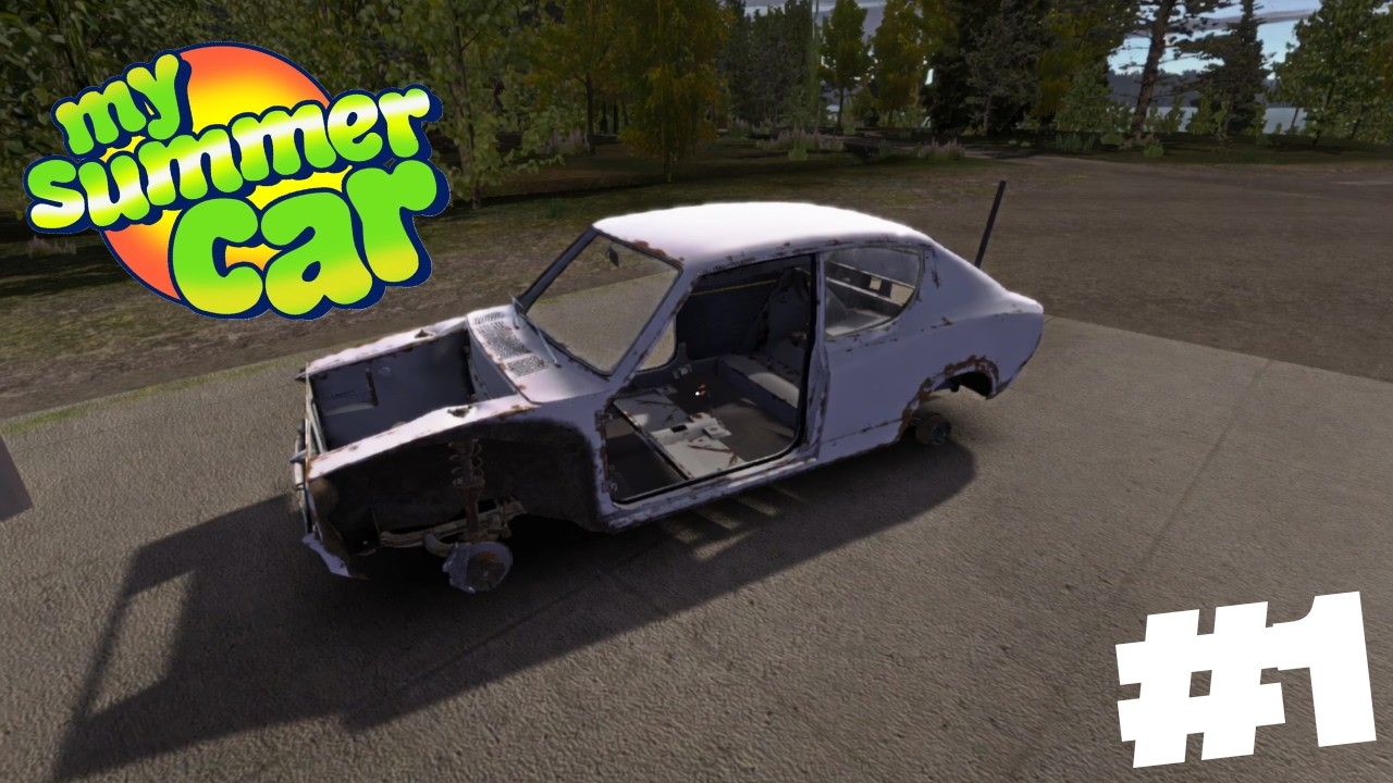 Montando a suspensão e interna do Satsuma - My Summer Car #1