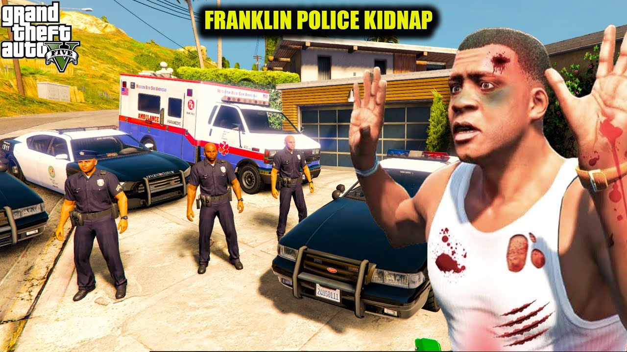 FRANKLIN POLICE IN KIDNAP GTA 5