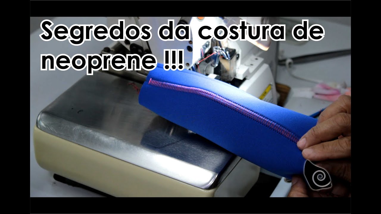COSTURANDO PORTA BEBIDA EM NEOPRENE - CANÉO PRO