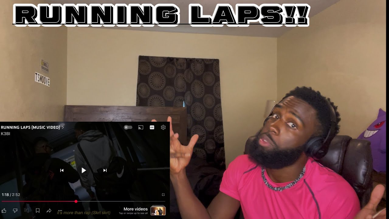 K3BI - RUNNING LAPS (MUSIC VIDEO) Reaction!!!
