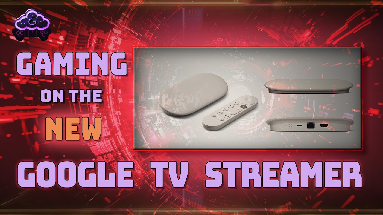 GAMING on the NEW GOOGLE TV STREAMER | Geforce Now, Boosteroid, Luna, Moonlight and Retroarch.
