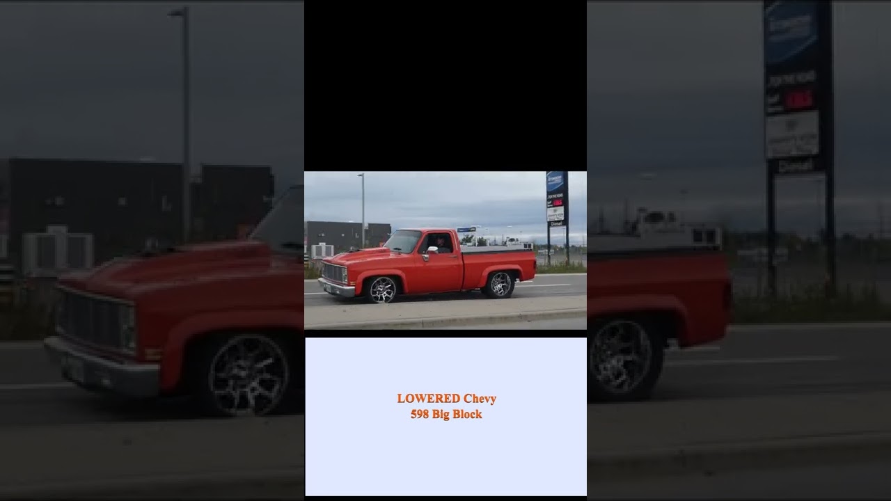 LOWERED Chevy 598 Big Block
