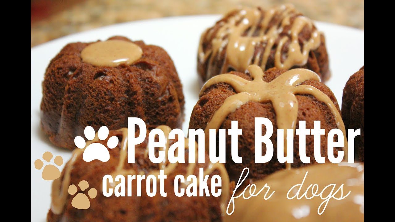 How to Make Peanut Butter Carrot Cake (for dogs) | rachel republic