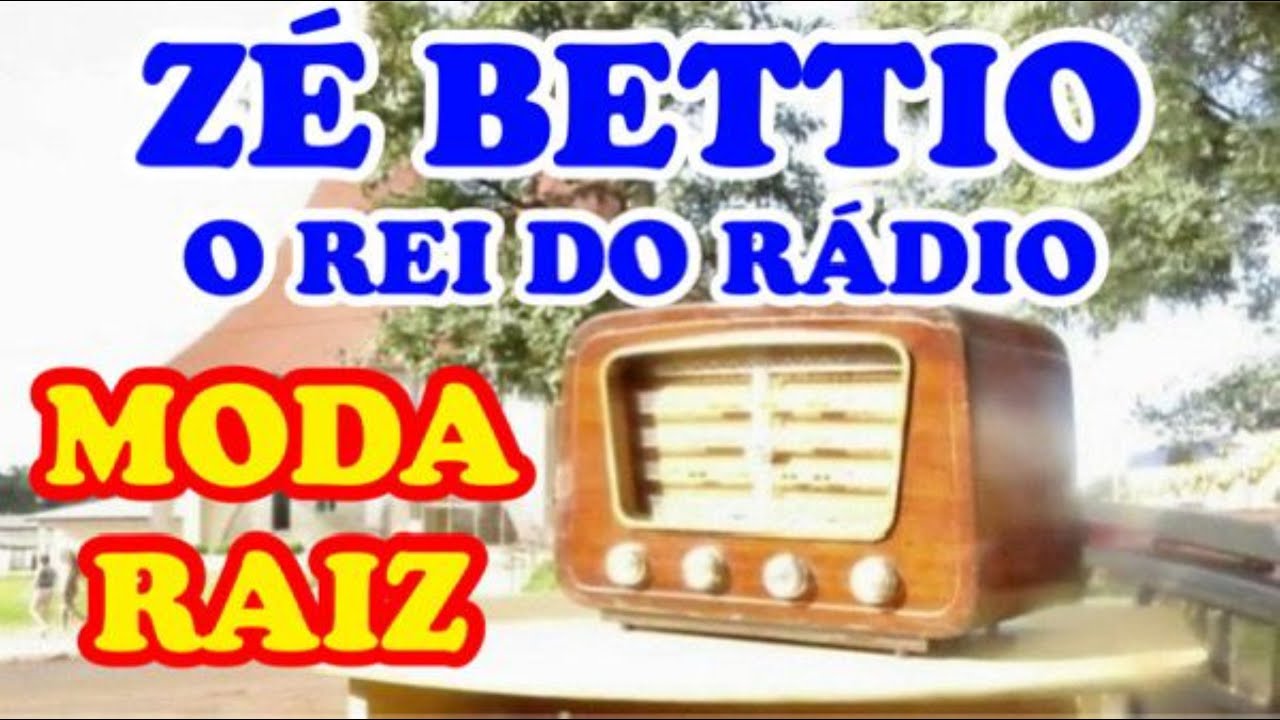 📟PROGRAMA ZÉ BETTIO Anos 70 80 - Muita MODA SERTANEJA CAIPIRA - Década de Ouro do Rádio Brasileiro