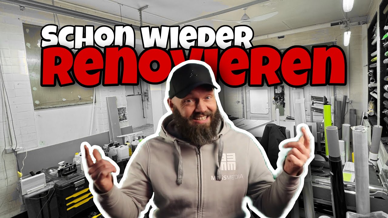 Umbau statt Stillstand: Wir renovieren meinen Betrieb - Wer kommt als erster in die neue Halle ?