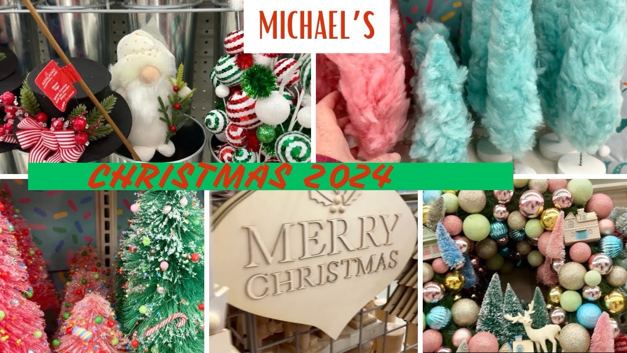 Michael’s Christmas 2024 first look #browsewithme #michaelscraftstore #sprinkleshop #shopping #viral