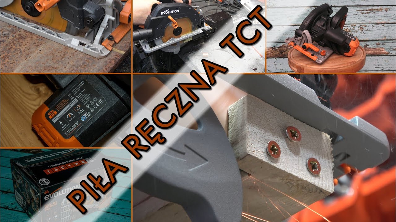 Piła ręczna EVOLUTION R185 CCS