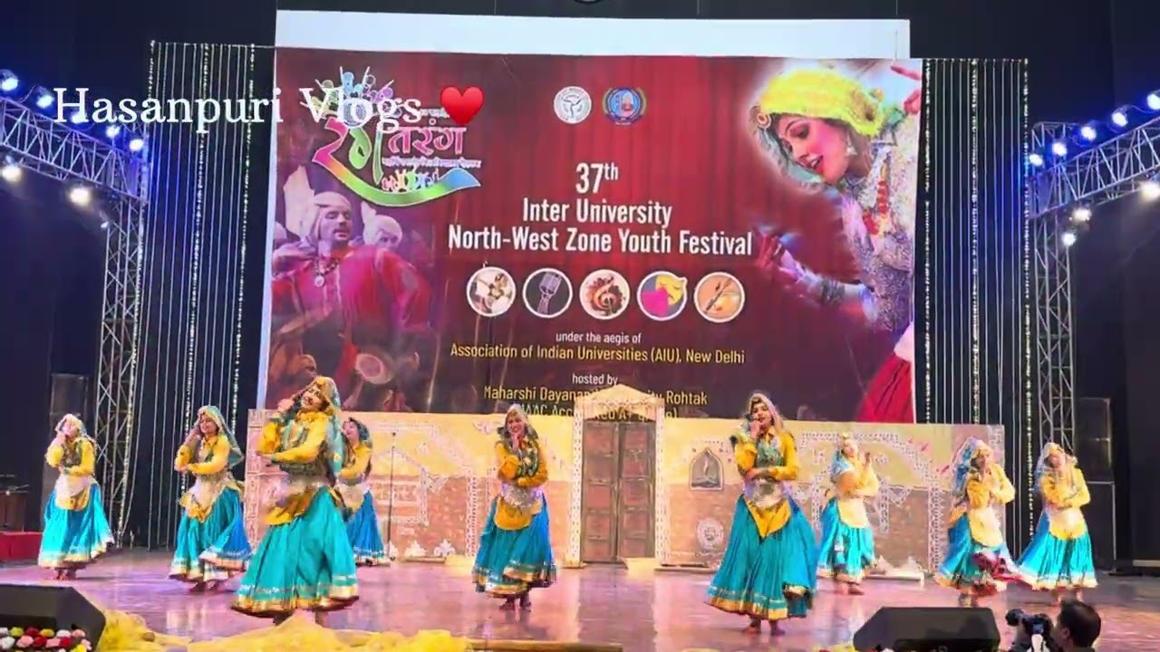 Team KUK || Haryanvi folk dance || Group Dance 💃🕺 #youthfestival #mdurohtak
