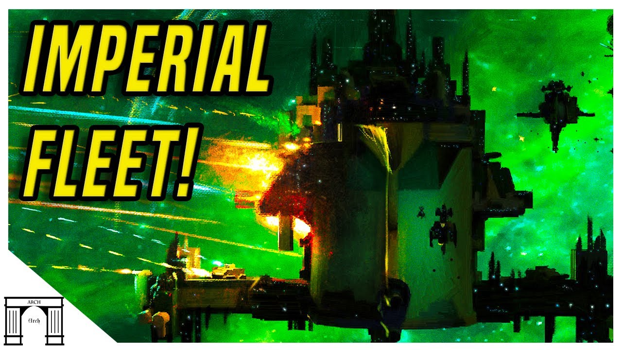 40K Fleet Tactics And Strategy! The Innumerable Might Of The God Emperors Imperial Navy!