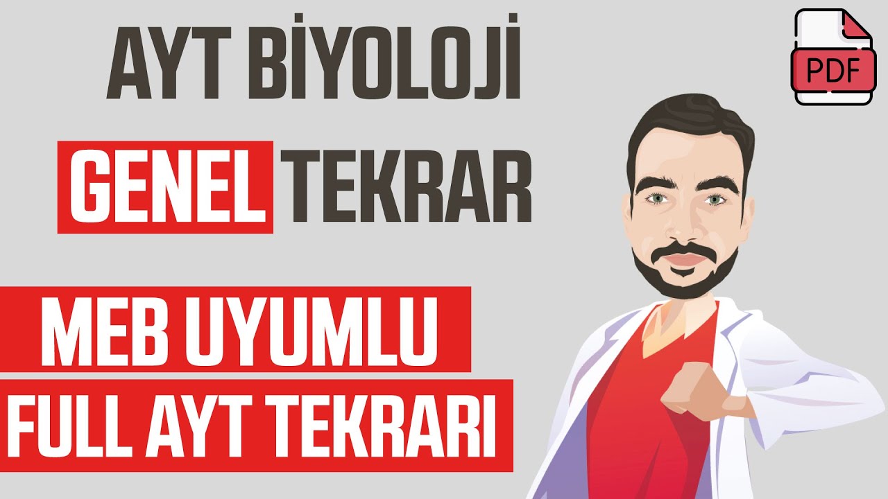 AYT Biyoloji Full Genel Tekrar l %100 MEB Uyumlu l PDF