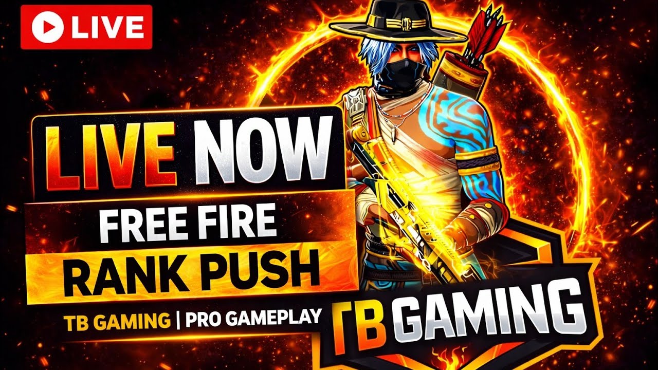 Free Fire Live 🔥 Rank Push Gameplay | TB GAMING Live | Intense Match Today