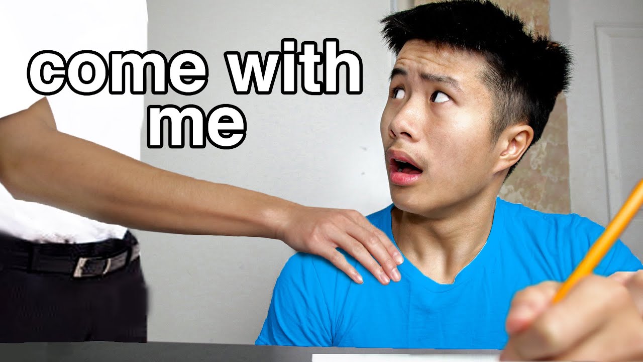 When The Teacher Catches You Cheating