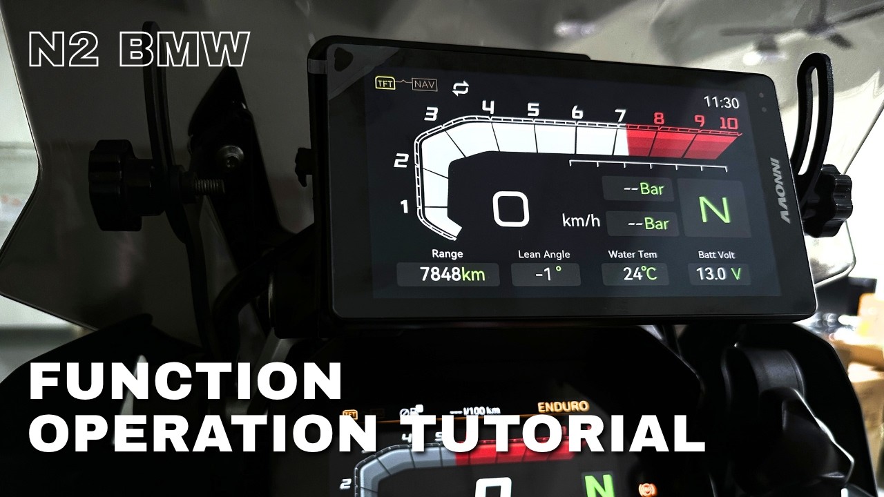INNOVV N2 BMW Function Operation Tutorial