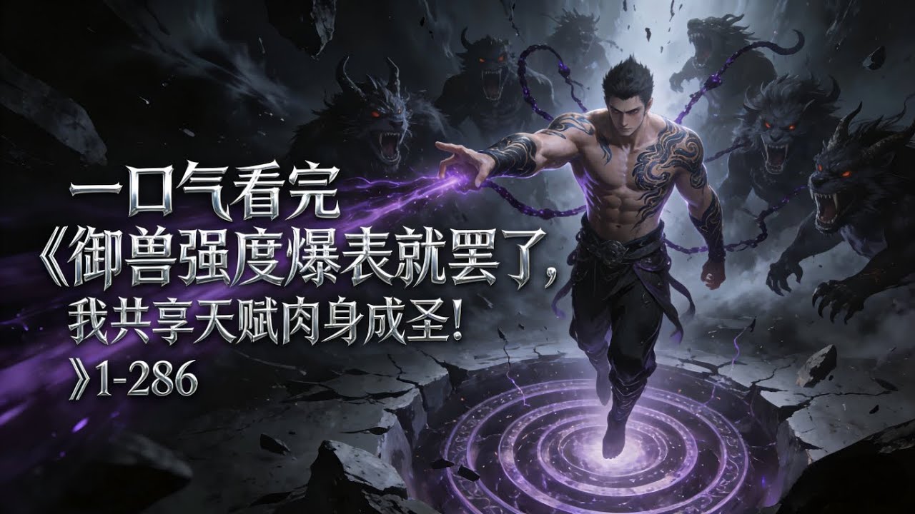 《御兽强度爆表就罢了，我共享天赋肉身成圣！》1-286 御兽时代，白烨穿越而来，觉醒【牵绊纽带】天赋，兽宠战败回到御兽空间，就能获得其全部能力。最强！最劲！最霸的御兽师堂堂诞生。#星辰漫客