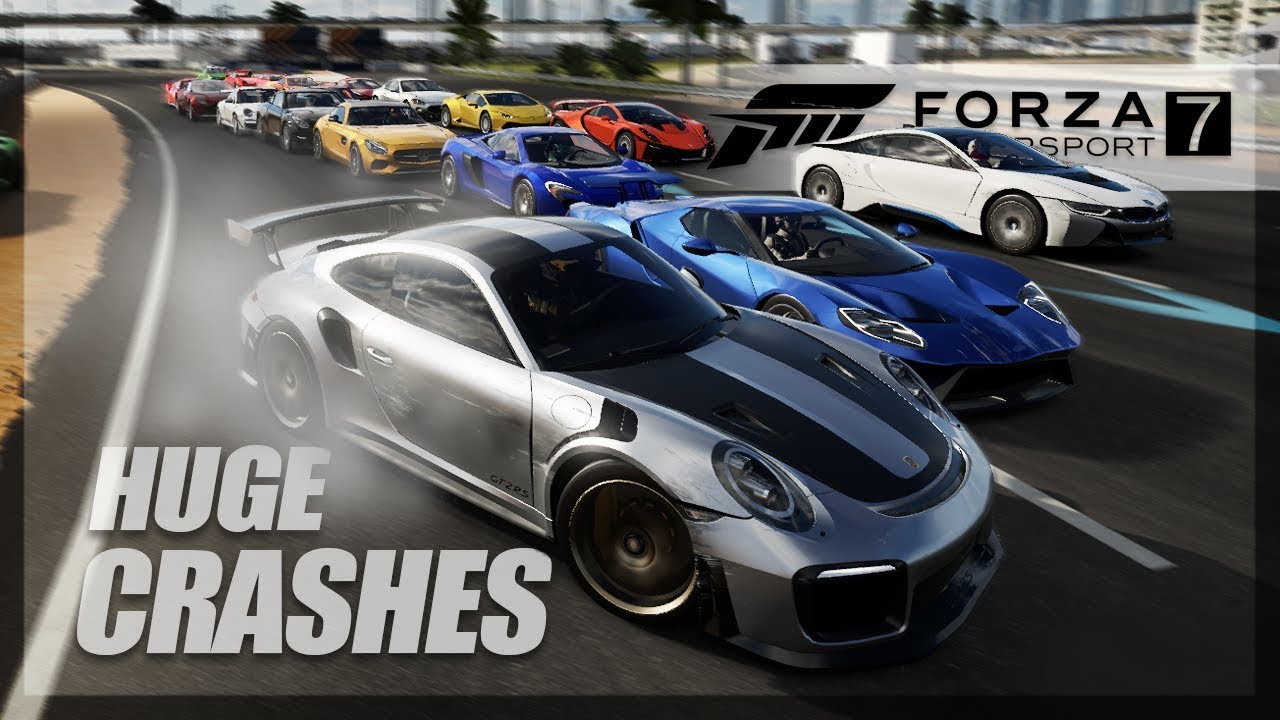 HOW DANGEROUS CAN YOU DRIVE?! HUGE CRASHES! (Forza Motorsport 7 Demo)