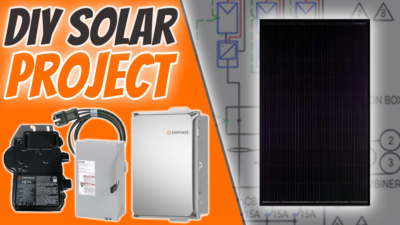 Build an ENPHASE Solar System - All the Parts you will NEED