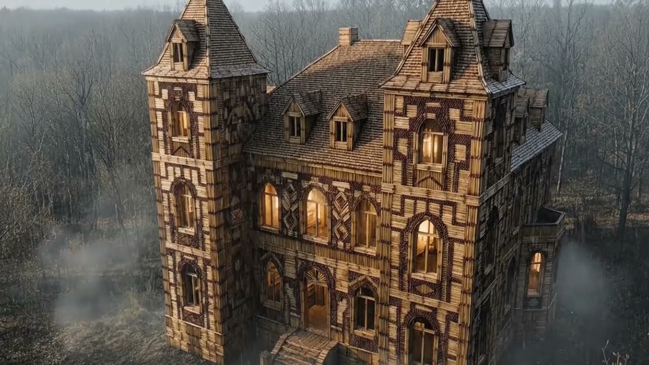 I Built a Luxury House with 1 Million Matchsticks! 🏠🔥