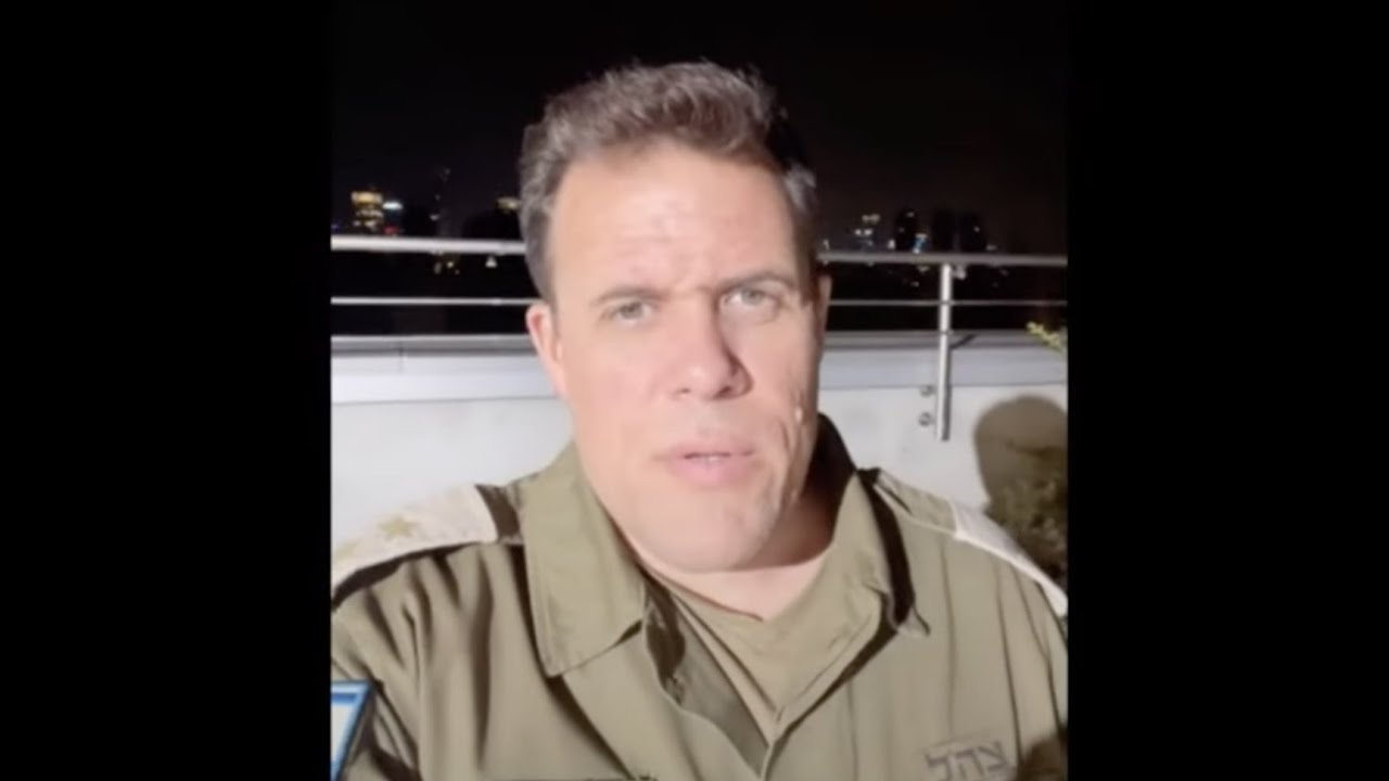 LIVE | Israel Military Officer Gives Briefing From Tel Aviv Amid Hamas Attacks