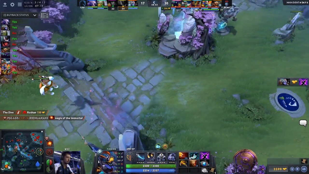 PSG.LGD vs Team Liquid | Lower Bracket Final Game 1 Bo3 | TI9