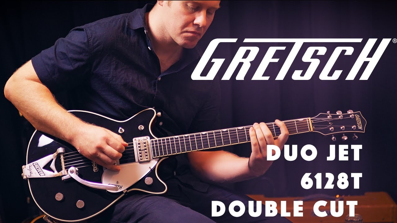Spicy AC/DC Rock and Roll Tones from this Gretsch 6128T - 1962