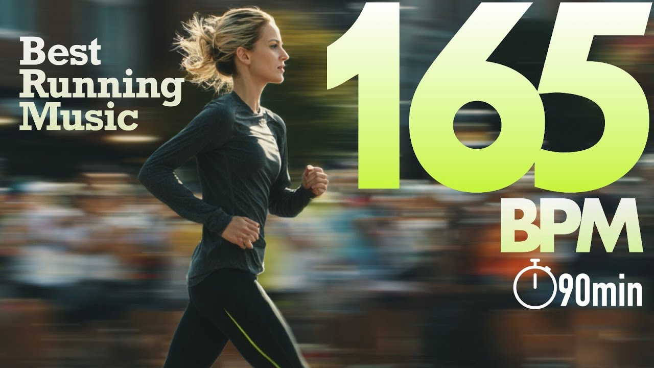 90-Minute 165BPM Running Music | Build Endurance & Pace | Steady Training Mix