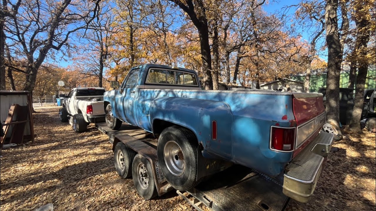Working on the 81 square body with 12 valve Cummins 