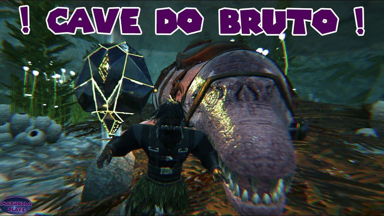 #53 - Caverna aqu&aacute;tica do artefato do Bruto !!! - ARK SURVIVAL EVOLVED