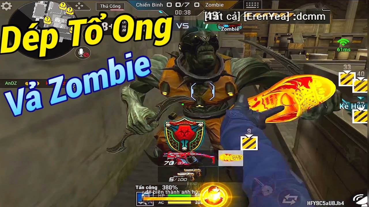 CF Legends | Mang D&eacute;p Tổ Ong Vả Zombie v&agrave; Đặc Sản AE VN 🤣