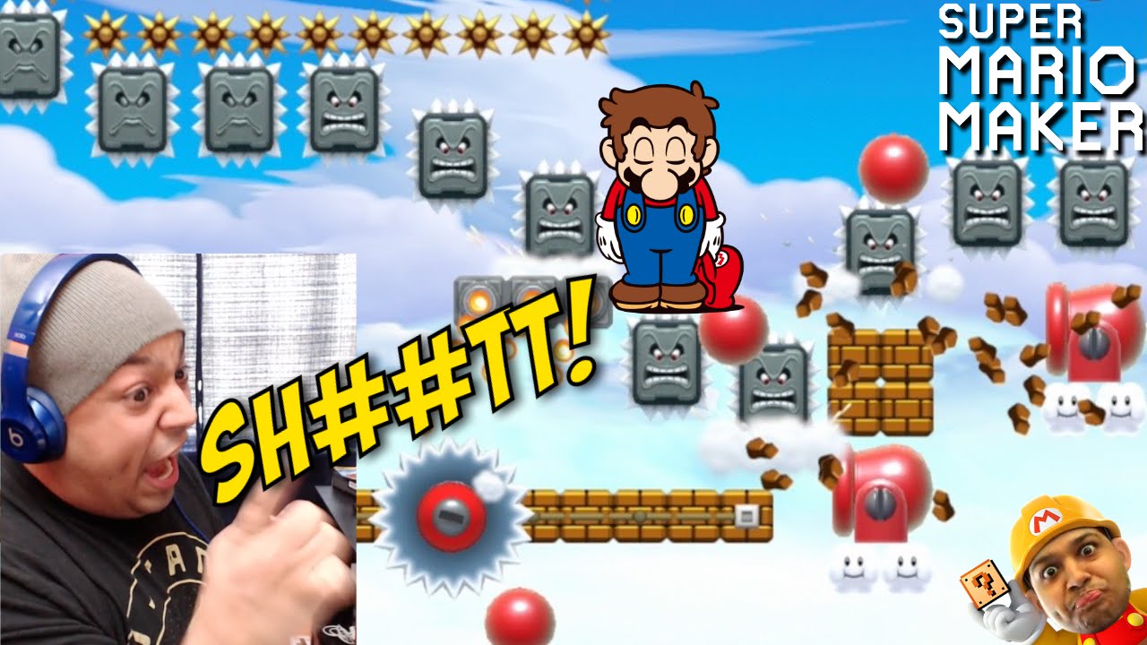 YOU GUYS GETTING TOO DAMN GOOD! [SUPER MARIO MAKER] [#15]