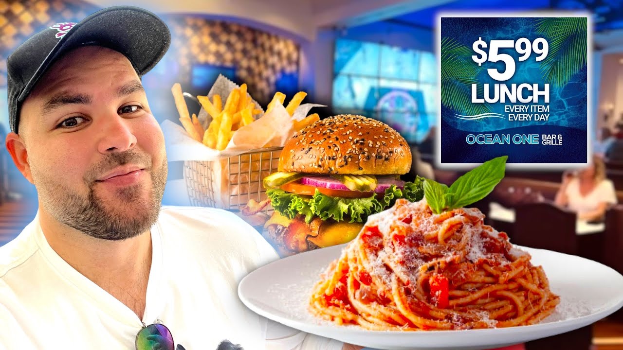 ASI ES EL RESTAURANTE MÁS BARATO DE LAS VEGAS 🤩 Yandry Garcia Ocean One ☝️