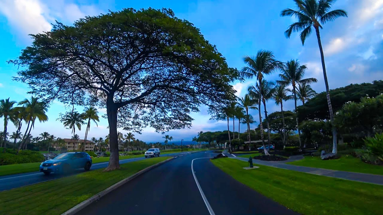 Big Island: Waikoloa Village drive 4k