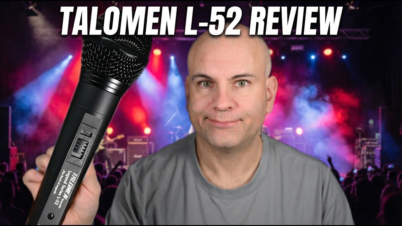 Budget Microphone Worth Getting | Talomen L-52