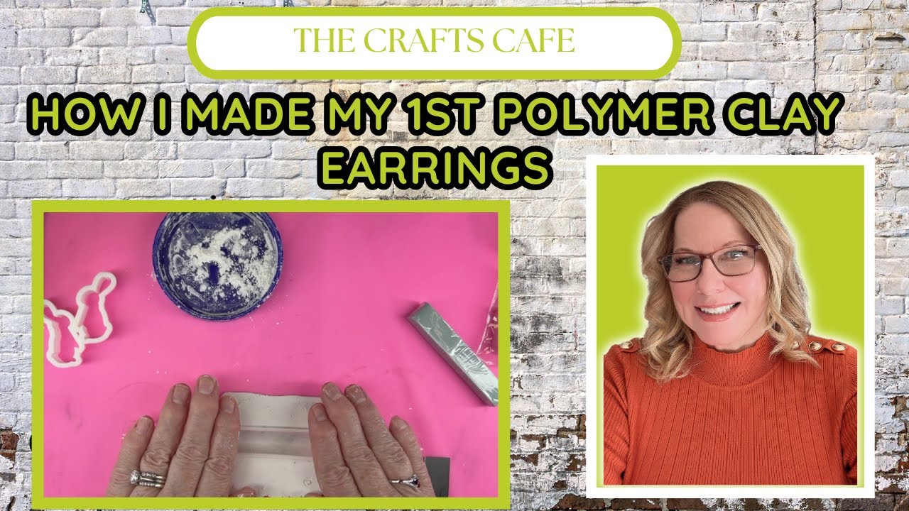 Making My 1st Polymer Clay Earrings & Charms #polymerclay #craftideas #diy #winner #newchannel