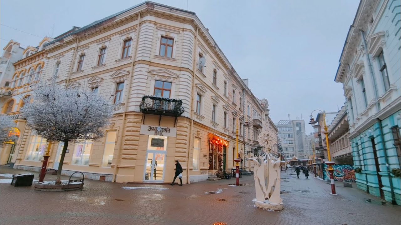 ☀️ A Day in Ivano-Frankivsk (I-F City) | From Winter to Summer | Austrian Architecture & City Vibes